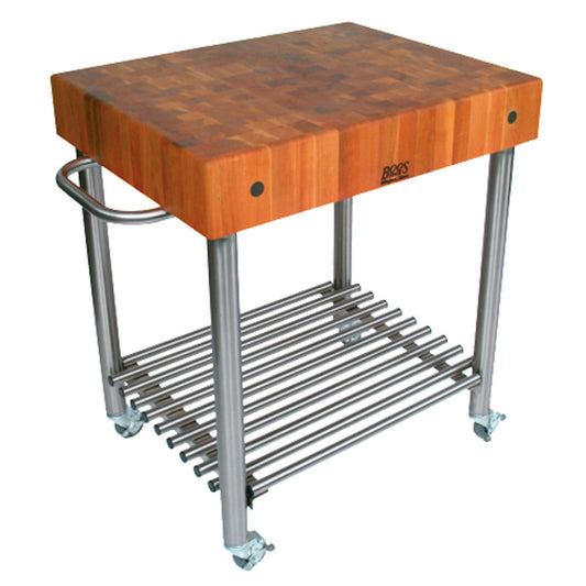 John Boos CHY-CUCD15 Cucina D'Amico Cart - JBCHYCUCD15
