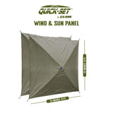 CLAM Quick Set Escape 11.5 x 11.5 Ft Canopy + Clam Quick Set Screen (2 Pack) - 399155