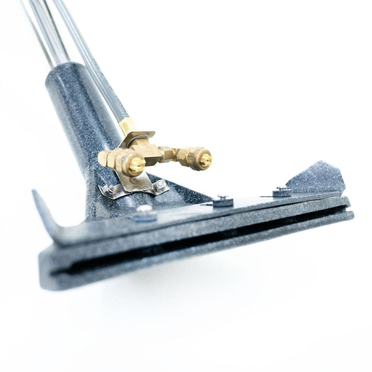 CleanFreak 12" Adjustable Glide Carpet Extractor Wand w/ 2 Jets - #04 Orifices - CPL-WFQT2T11004JG