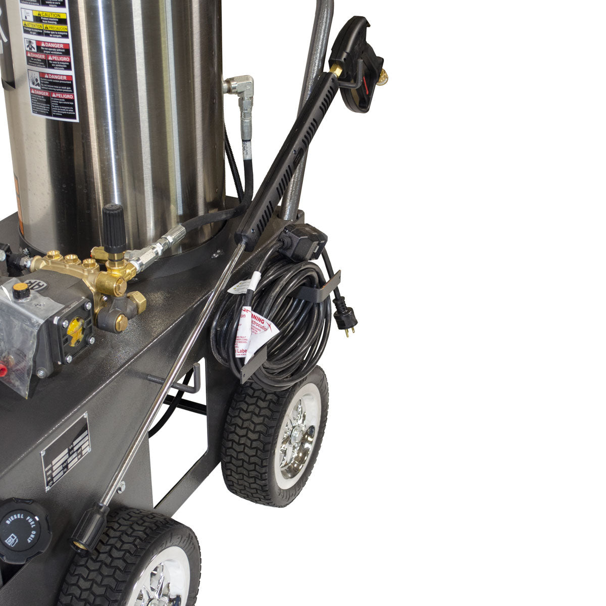 CleanFreak® Hot Water 2.2 GPM Electric Pressure Washer w/ Diesel Fired Burner – 1,000 PSI