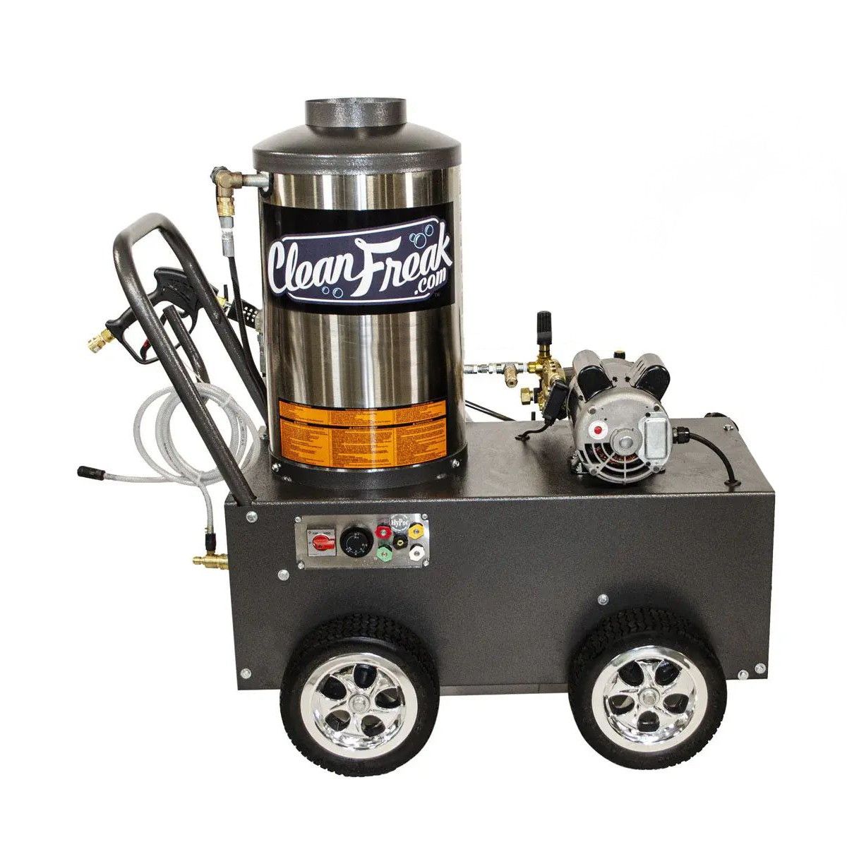 CleanFreak® Hot Water 2.2 GPM Electric Pressure Washer w/ Diesel Fired Burner – 1,000 PSI