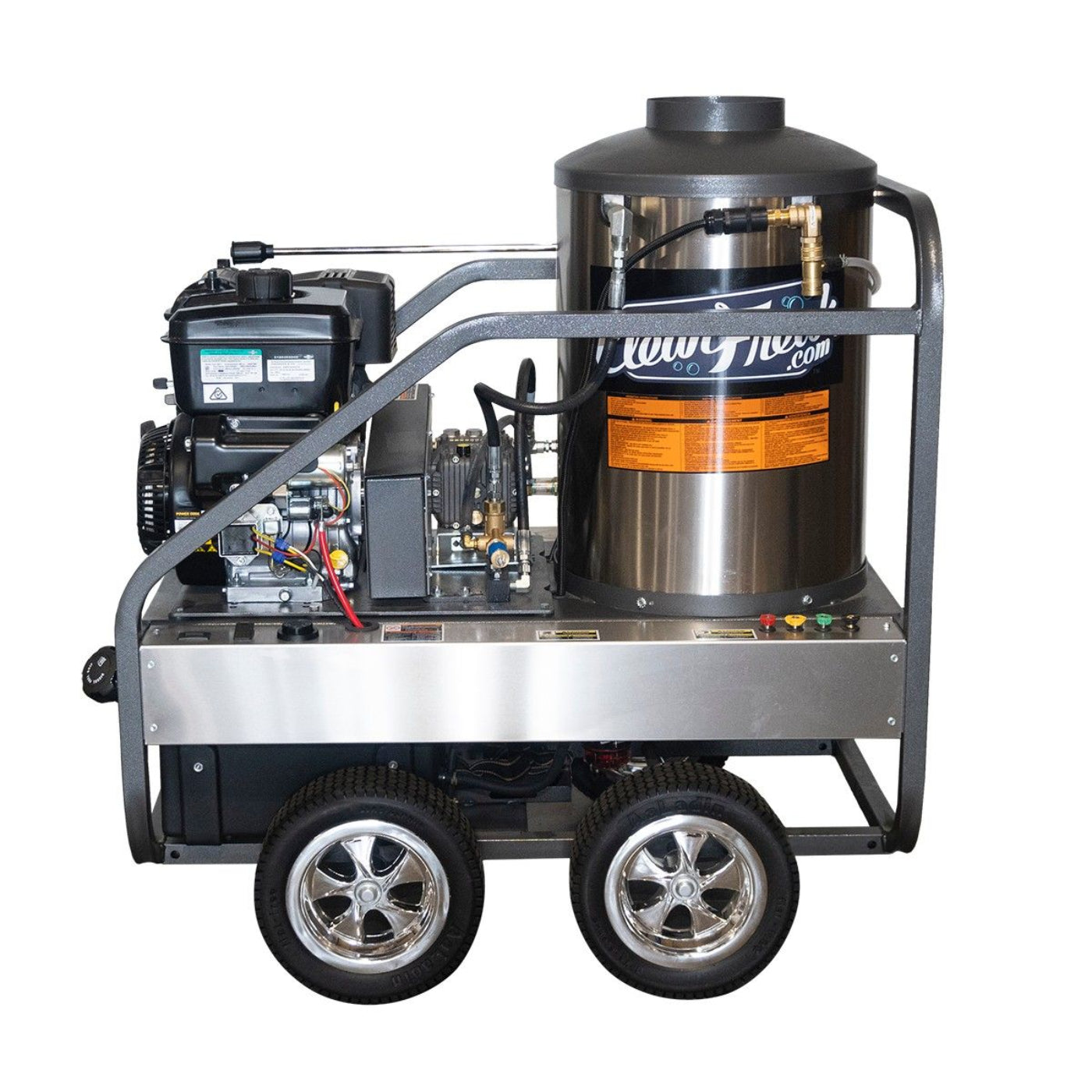 CleanFreak Hot Water 4.0 GPM Pressure Washer (Gas Engine) – 3,500 PSI - WET-CFH-4035G-B