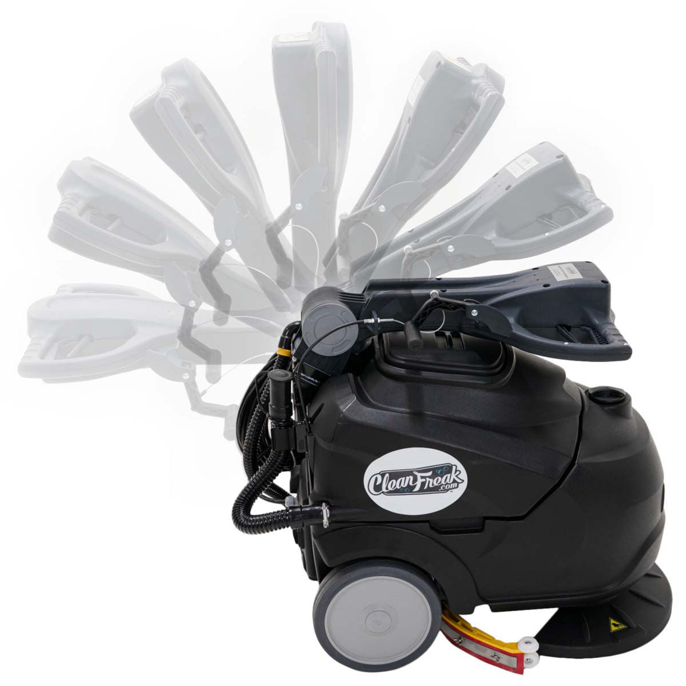 CleanFreak 18" Reliable 18E Electric Auto Scrubber w/ Nylon Brush - 8 Gallons - IES-18E-CF