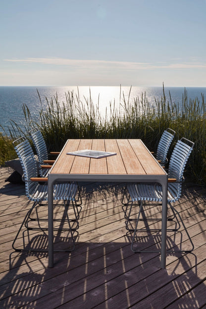 HOUE CLICK Outdoor Dining Chair w/Armrests - Tall Back