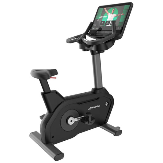 Life Fitness Club Series+ Upright Bike - CSC-SLBLKLF-DOM13