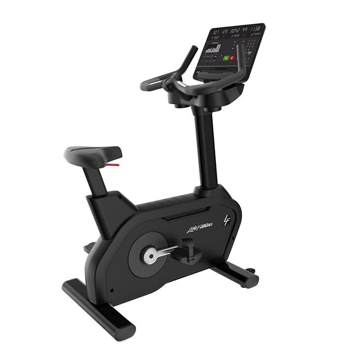 Life Fitness Club Series+ Upright Bike - CSC-SLBLKLF-DOM13