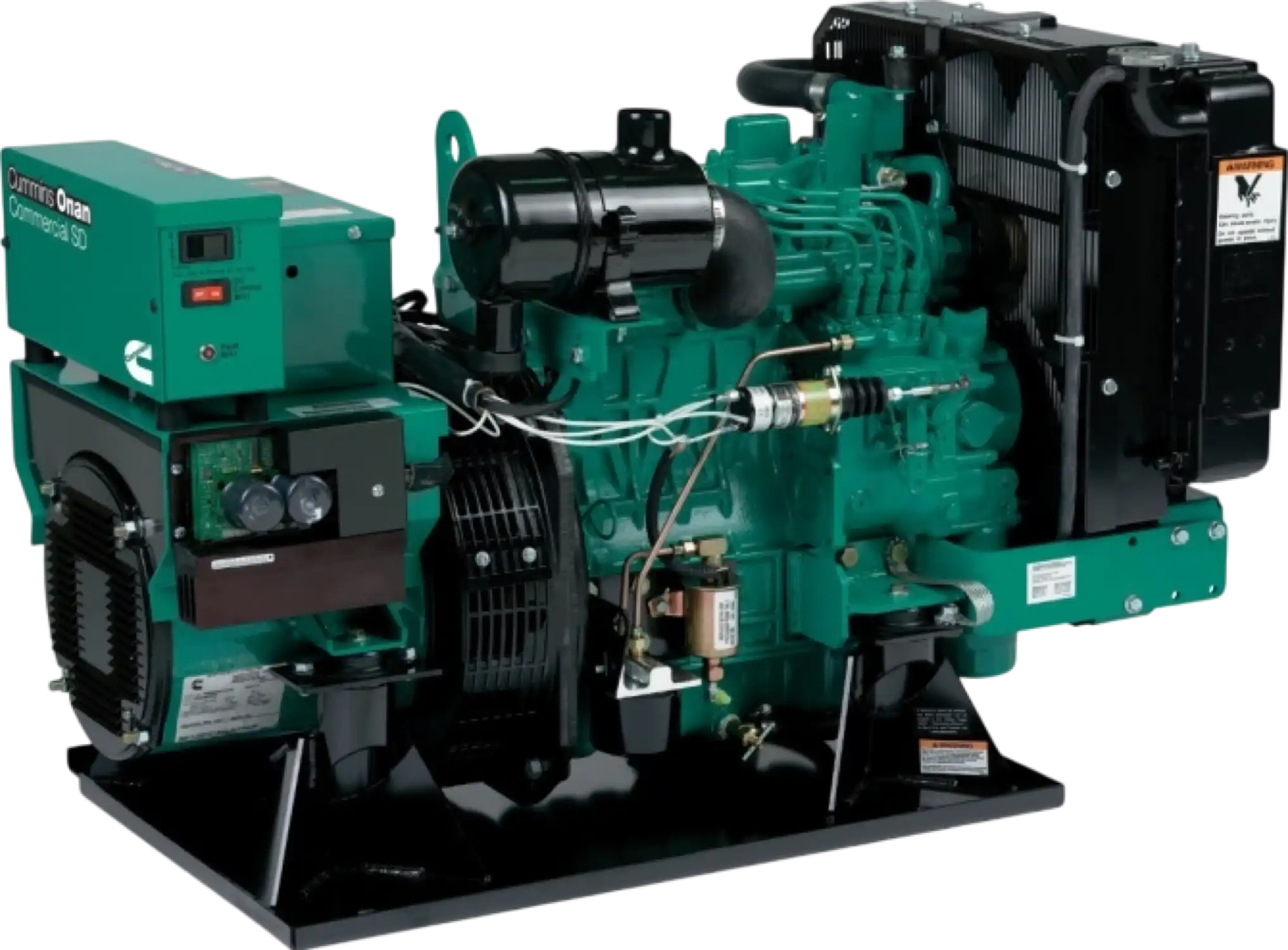 Cummins Onan SD 7500 7.5kW Generator 7.5HDKAL-3 Commercial Mobile Diesel 3-Phase 120V/240V New - A060C031