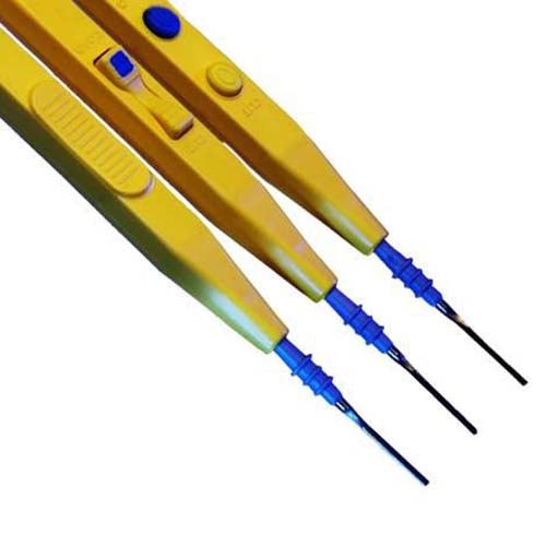 ConMed GoldLine Push Button Electrosurgical Pencil 40/Case - CNM-131326A