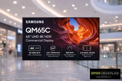 Samsung  UHD 4K Commercial Monitor - Buy Online | Authorized Dealer - QM65C