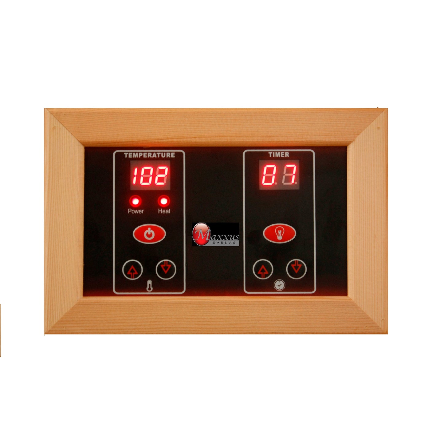 Golden Designs 3 Person Low EMF FAR IR Sauna - MX-K356-01 Red Cedar