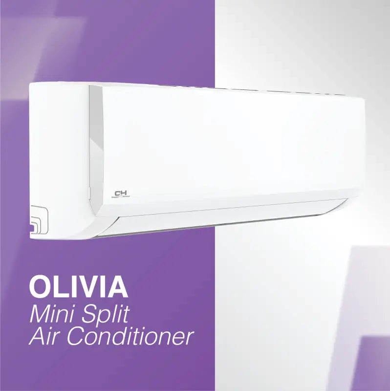 Cooper & Hunter 9,000 BTU 115V Ductless Mini Split AC Wall Mounted Olivia Series Heat Pump