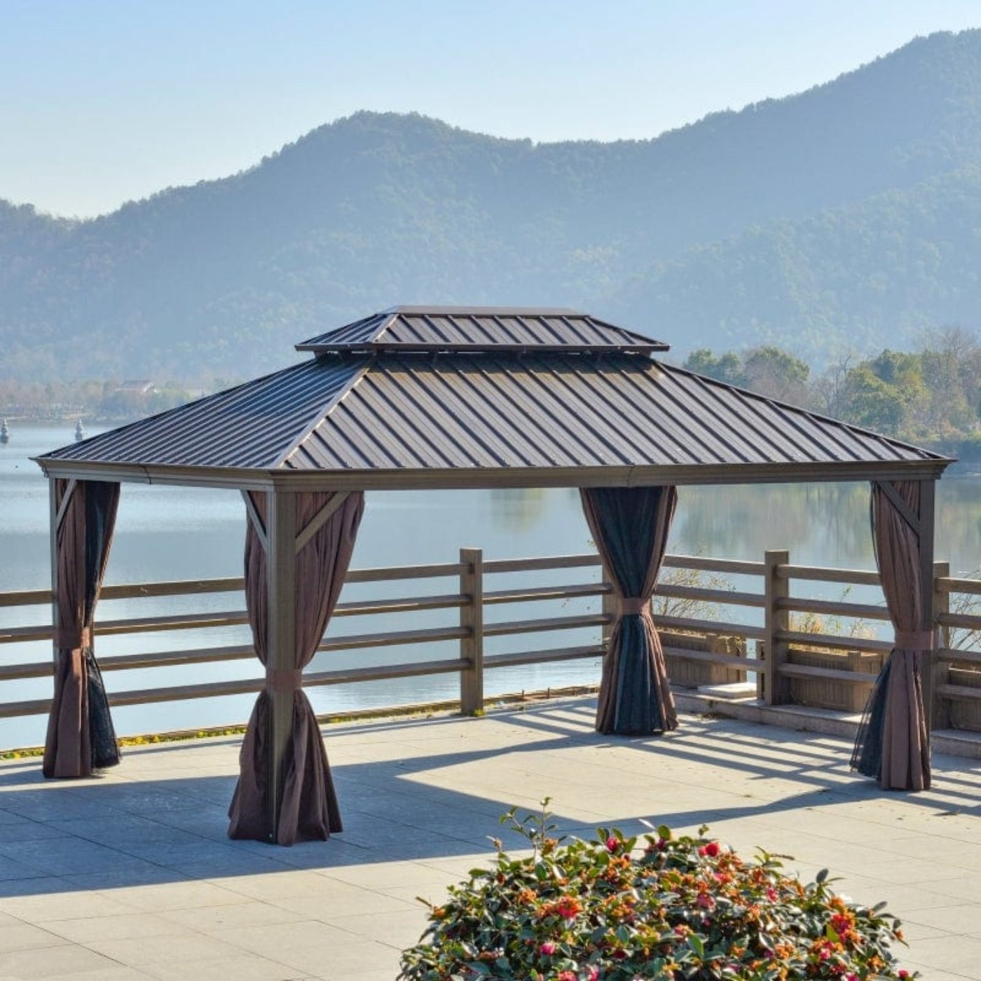 Outsunny 12x16 Hardtop Gazebo - 84C-204V01