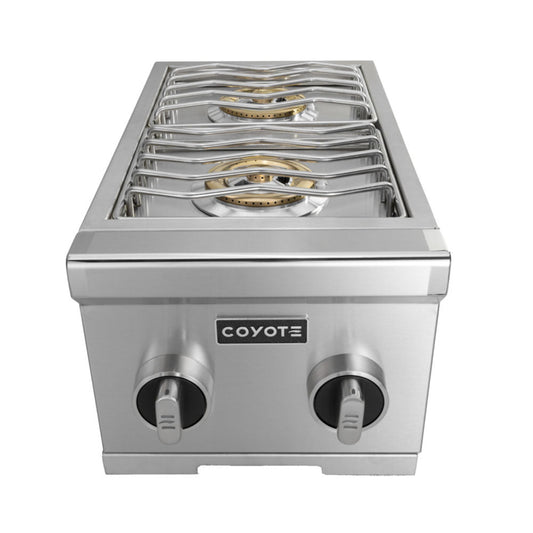Coyote 12" Built-In Double Side Burner - C3DB