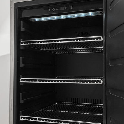 Coyote 21" Built-In Refrigerator with Left Hinge - C121R-S-L