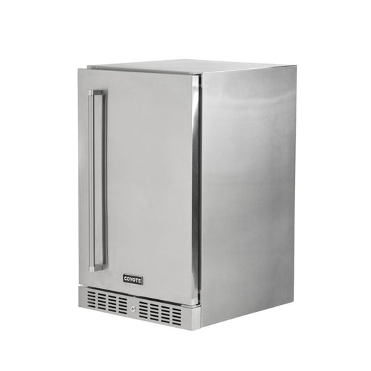 Coyote 21" Built-In Refrigerator with Right Hinge - C121R-S-R