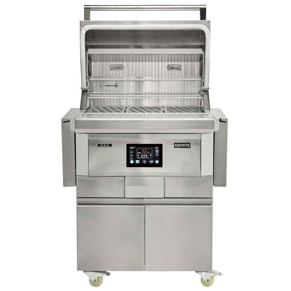 Coyote GEN3 28" Pellet Grill on Cart - C2P28-FS