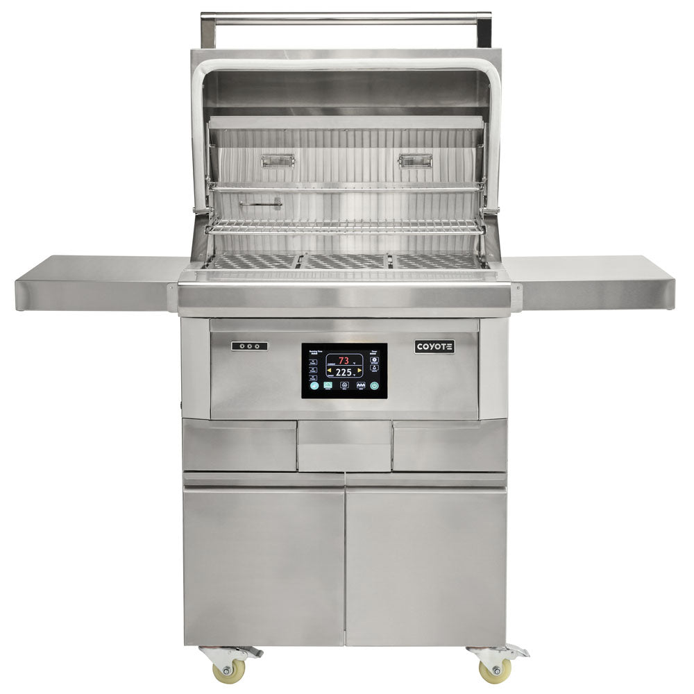 Coyote GEN3 28" Pellet Grill on Cart - C2P28-FS