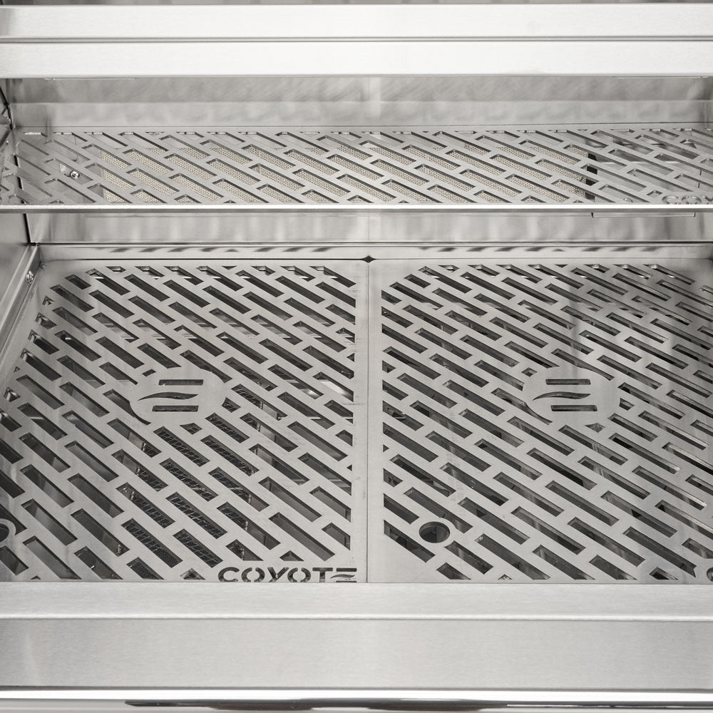 Coyote SL-Series 30" Built-In Grill with Sear Zone & Rotisserie - C3SL30