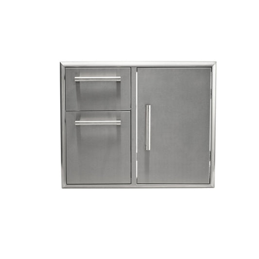 Coyote 31" Access Door & Double Drawer Combo - C3-CD2DC31