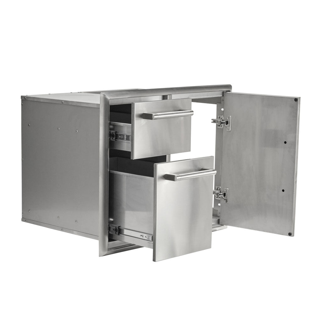 Coyote 31" Access Door & Double Drawer Combo - C3-CD2DC31