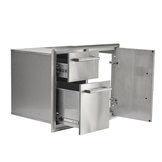 Coyote 31" Access Door & Double Drawer Combo - C3-CD2DC31