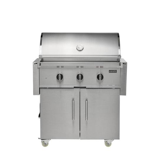 Coyote C-Series 34" Grill on Cart - C3C34+C3C34CT