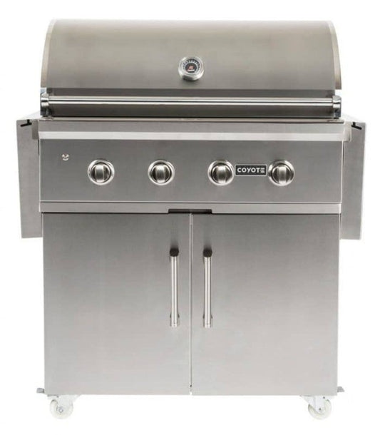 Coyote C-Series 36" Grill With Cart - C2C36+C1S36CT