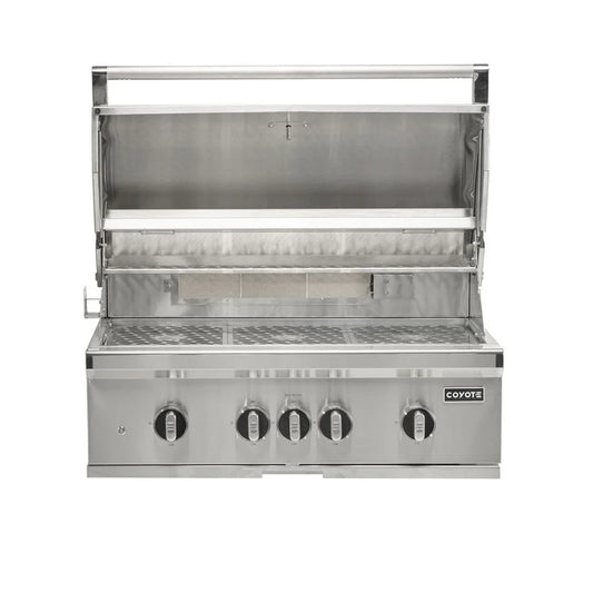 Coyote SL-Series 36" Built-In Gas Grill with Sear Zone & Rotisserie - C3SL36