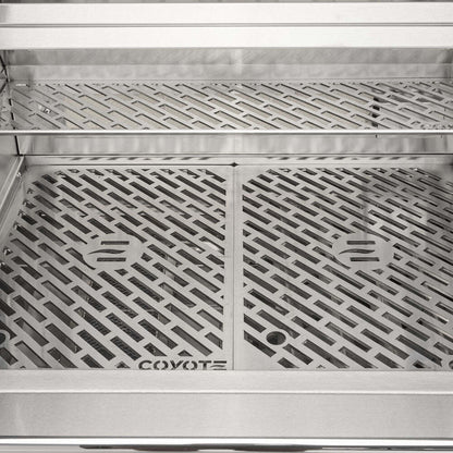 Coyote SL-Series 36" Gas Grill on Cart with Sear Zone & Rotisserie - C3SL36+C3S36CT