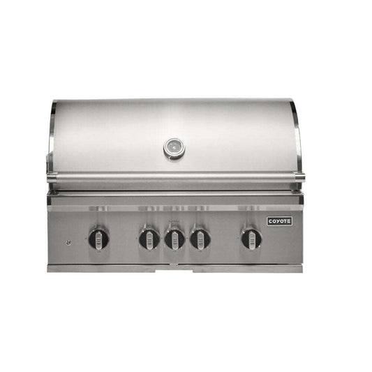Coyote SL-Series 36" Built-In Gas Grill with Sear Zone & Rotisserie - C3SL36