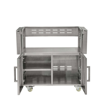 Coyote 36" Stainless Steel Charcoal Grill Cart - C3CH36CT