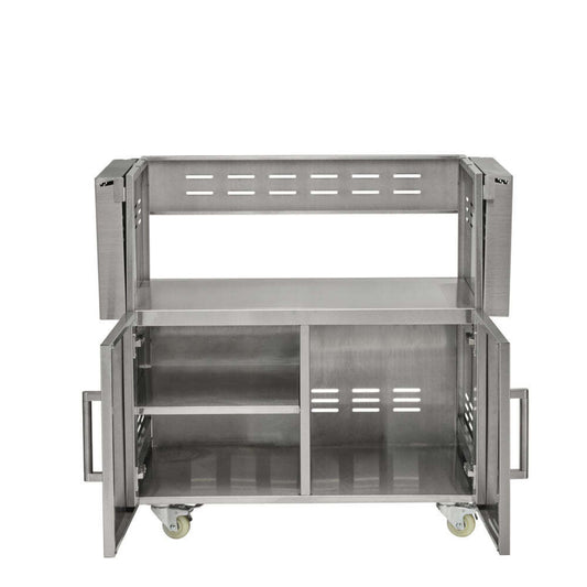 Coyote 36" Stainless Steel Charcoal Grill Cart - C3CH36CT