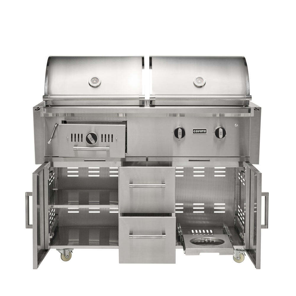 Coyote 50" Built-In Hybrid Grill - C3HY50