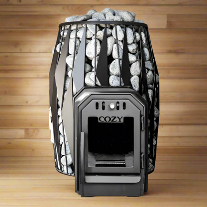 Harvia  Cozy Heat OG Thru-Wall Sauna Stove - 4745010348082