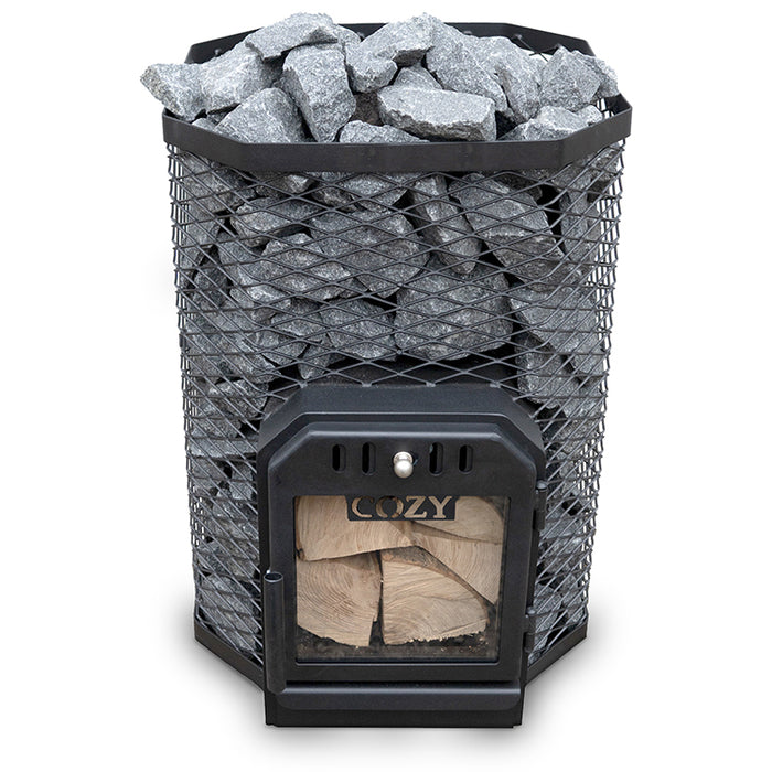 Cozy Heat Thru-Wall Wood-Burning Sauna Stove - 4745010348044