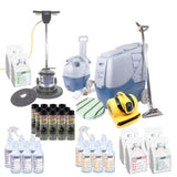 Trusted Clean 'Maximum' Contractor Carpet Cleaning Package w/ Extractor, Floor Buffer & Spotter - 6,011.86