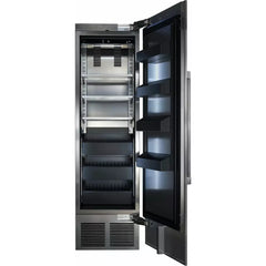 Perlick 24" All Freezer with Theatre Lighting, Solid Overlay Door - CR24F-1-2