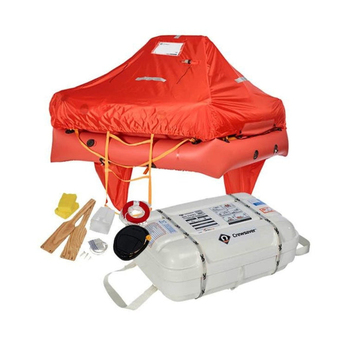 Crewsaver Coastal Mariner Recreational Life Raft, 4-8 Person - 55-96650361