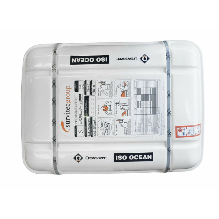 Crewsaver ISO Approved Ocean Life Raft 4 - 12 person - D5595074