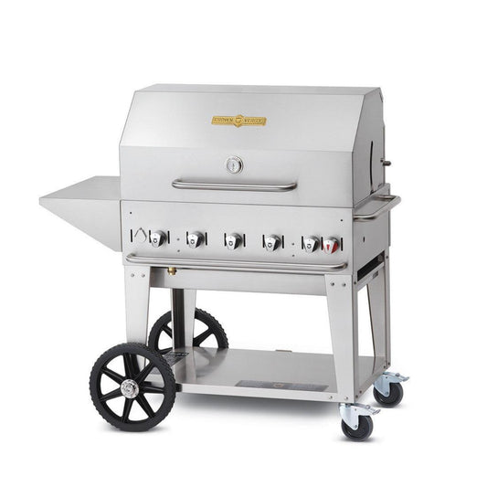 Crown Verity  36" Mobile BBQ Grill Package - Liquid Propane - CV-MCB-36PKG