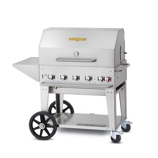 Crown Verity CV-MCB-36PKG 36" Mobile BBQ Grill Package - Liquid Propane - CVMCB-36PKG-LP