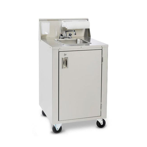 Crown Verity 24" x 25" CV-PHS-4 Single Bowl Hot/Cold Portable Hand Sink - CVPHS-4