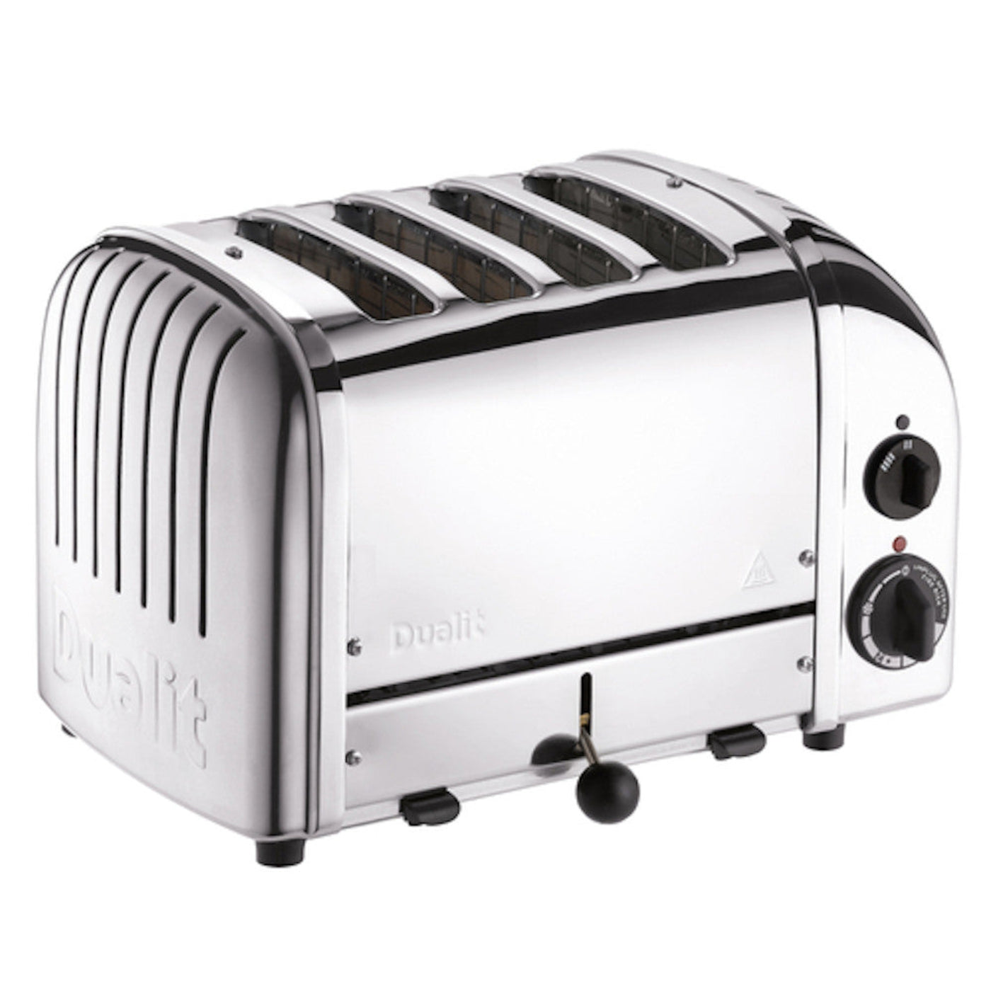 Cadco CTS-4(220) Stainless Steel Pop-Up Toaster - 220V - CDCTS4220