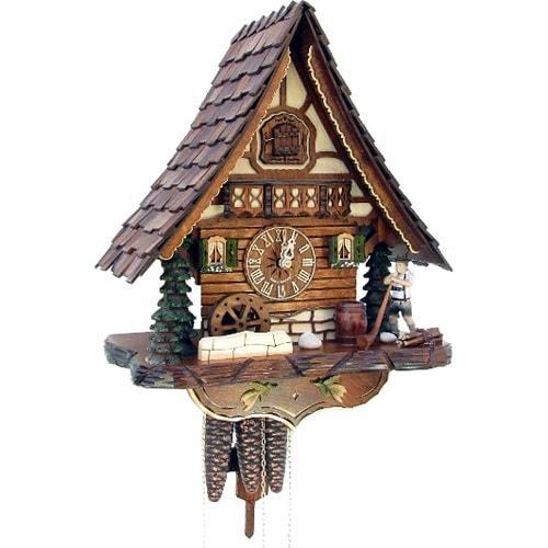 Sternreiter Alpenhorn Black Forest Mechanical Cuckoo Clock - 1317