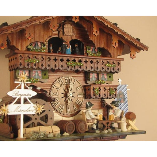 Sternreiter Bavarian Chalet Black Forest Mechanical Cuckoo Clock - 8389