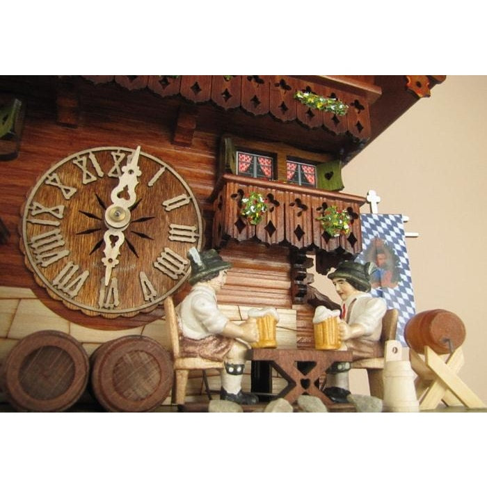 Sternreiter Bavarian Chalet Black Forest Mechanical Cuckoo Clock - 8389