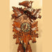 Sternreiter Bird and Leaf Black Forest Mechanical Cuckoo Clock - 8200S