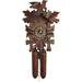 Sternreiter Bird and Leaf Black Forest Mechanical Cuckoo Clock - 8202S