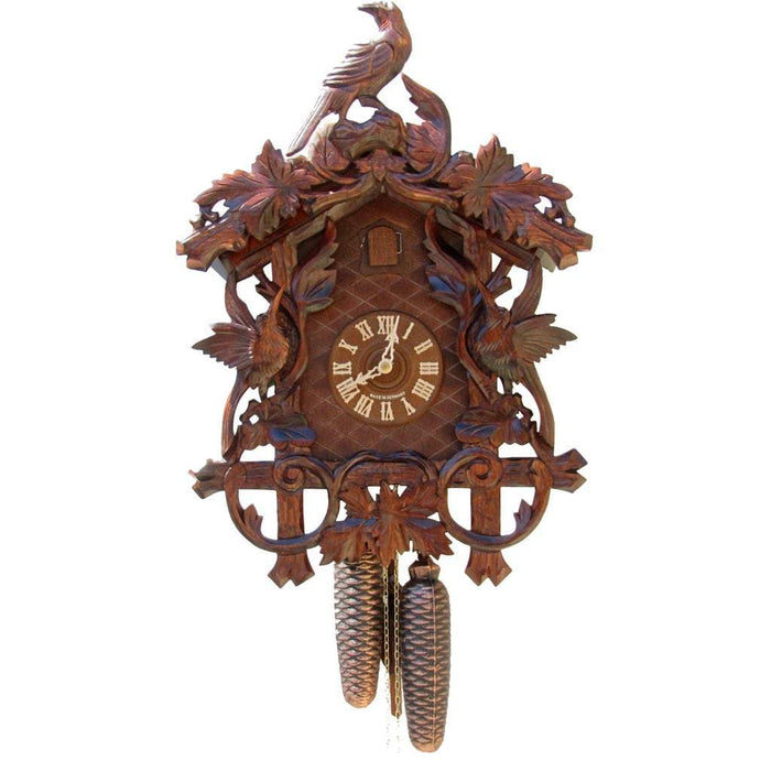 Sternreiter Hummingbirds Black Forest Mechanical Cuckoo Clock - 8232