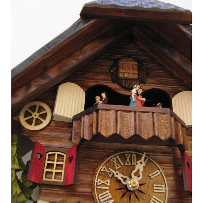 Sternreiter Kissing Couple Black Forest Mechanical Cuckoo Clock - 1315